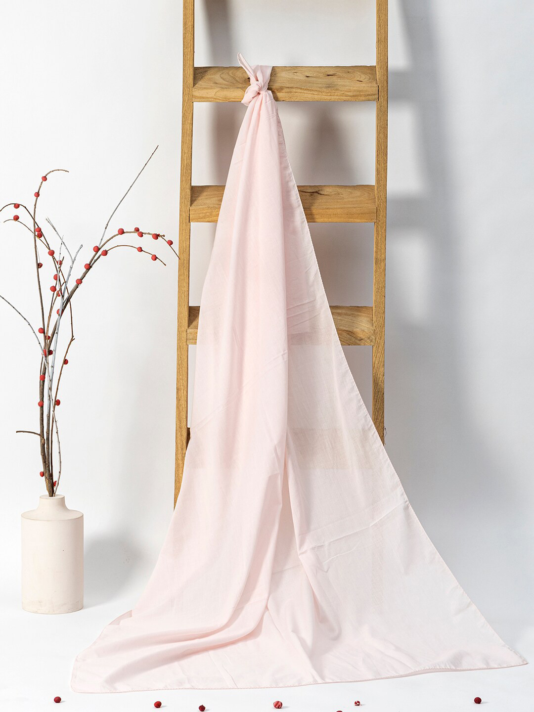 

Contrast Living Women Cotton Scarf, Pink