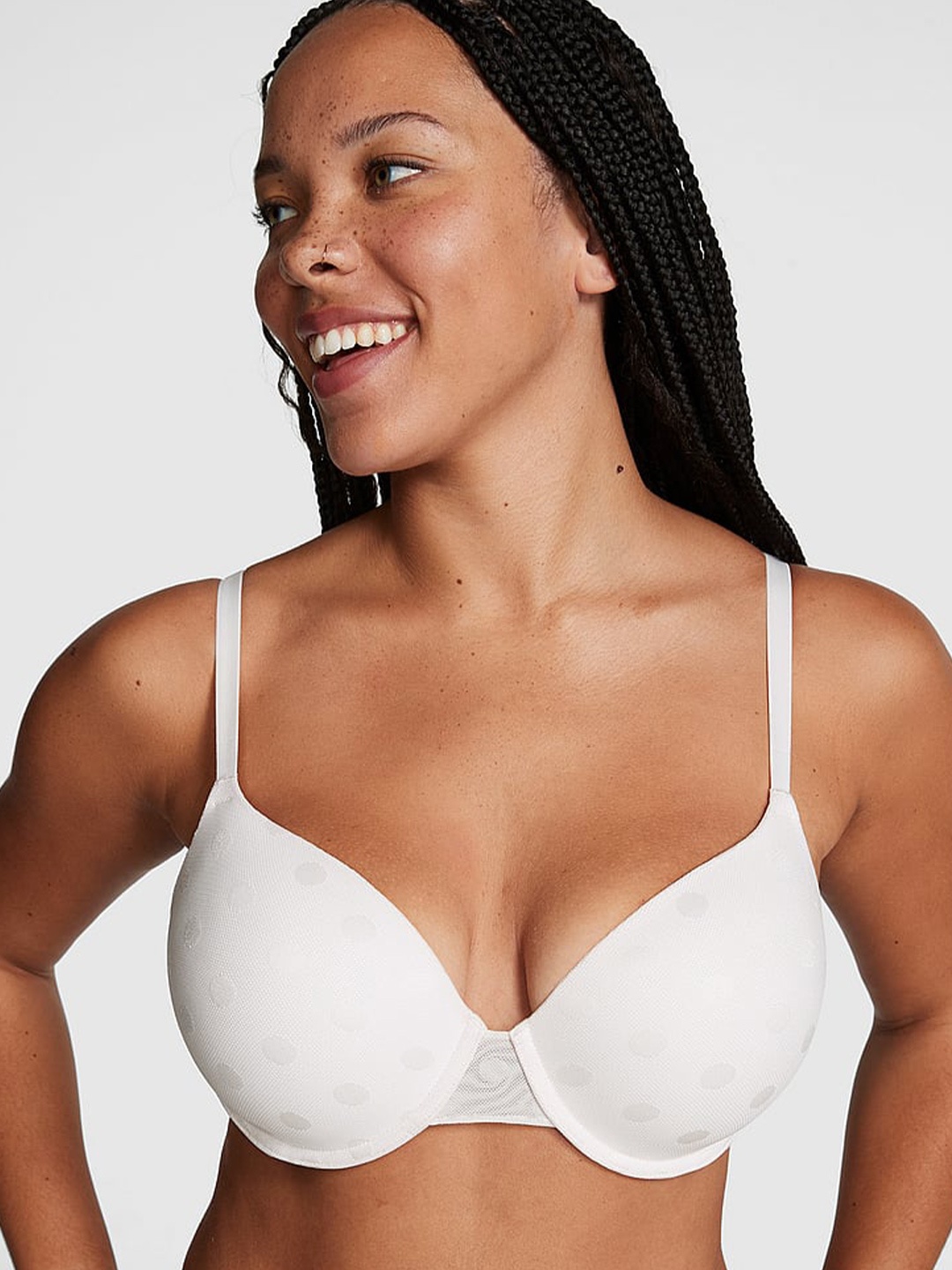 

Victoria's Secret Women Solid Medium Coverage Underwired Lightly Padded Bra, White