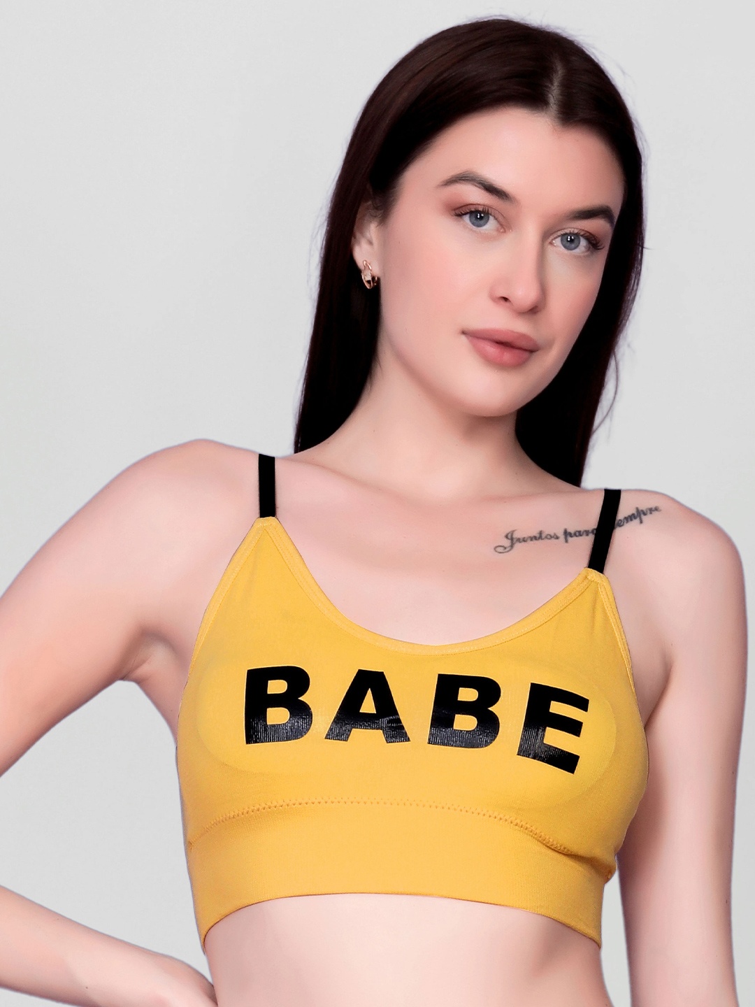 

Gopalvilla Full Coverage Lightly Padded Everyday Bra With All Day Comfort, Yellow