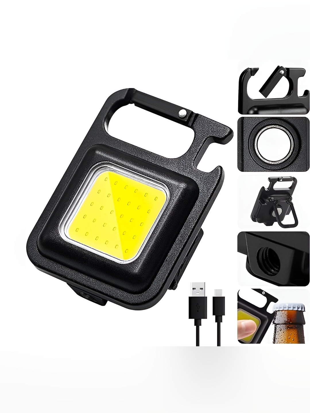 

THE PARTY PLANET White & Black Cork LED String Lights