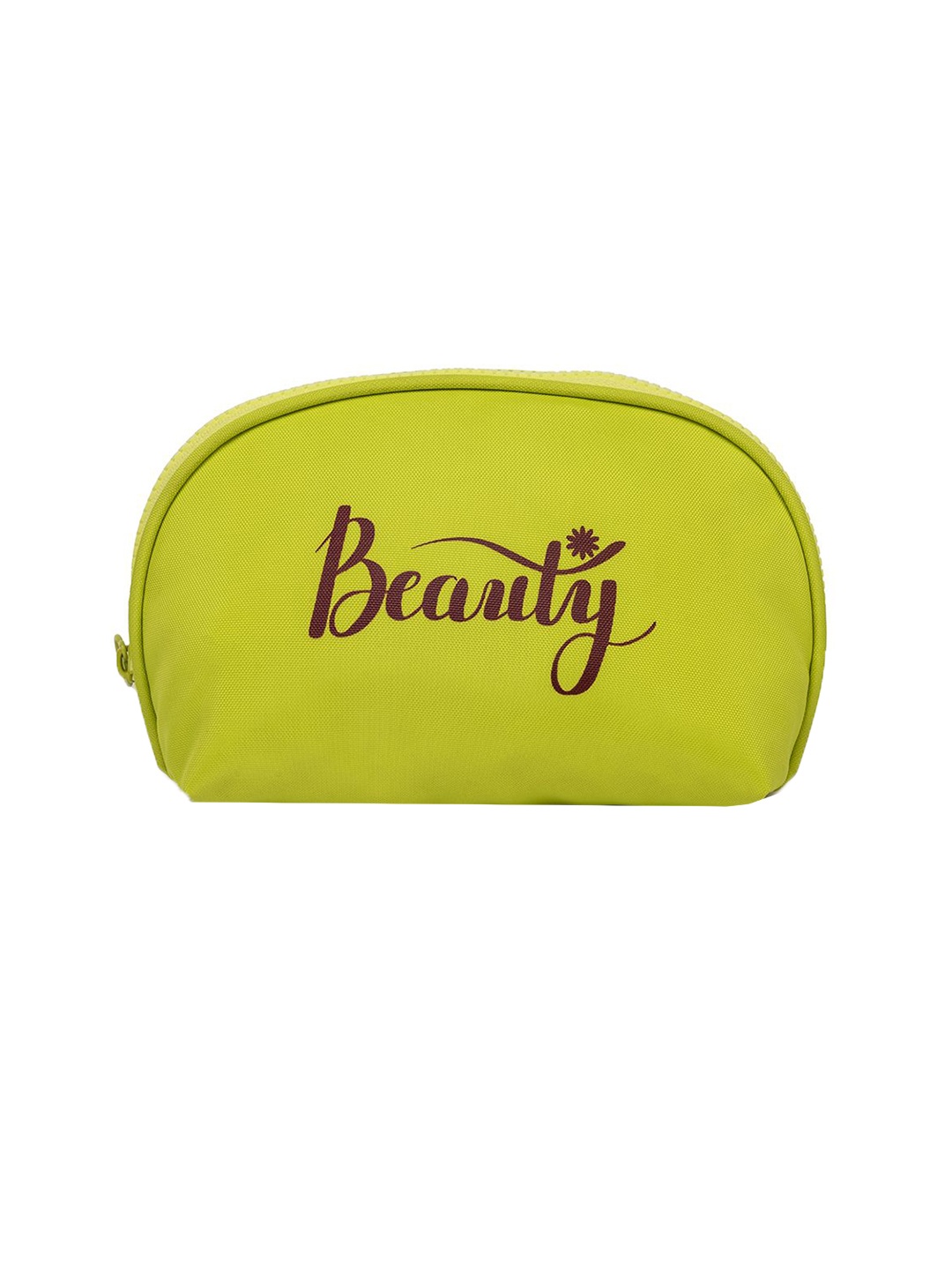 

QIPS Unisex Printed Waterproof Pouch, Lime green