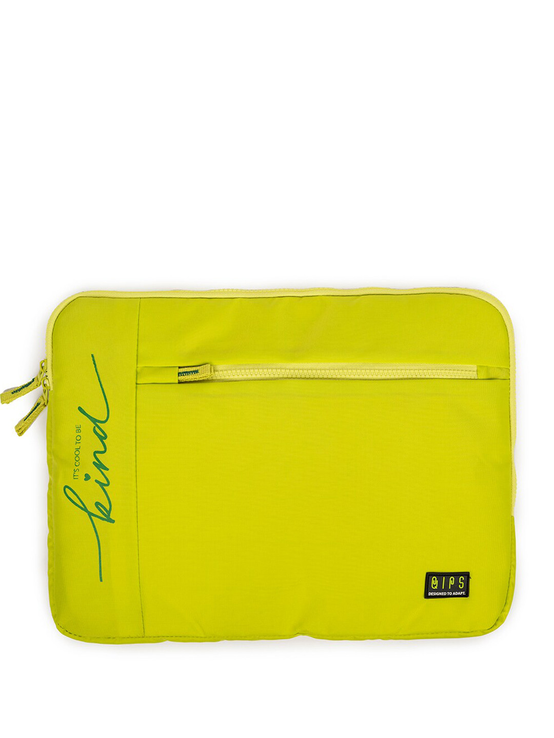 

QIPS Unisex Laptop Sleeve Up to 15 inch, Lime green