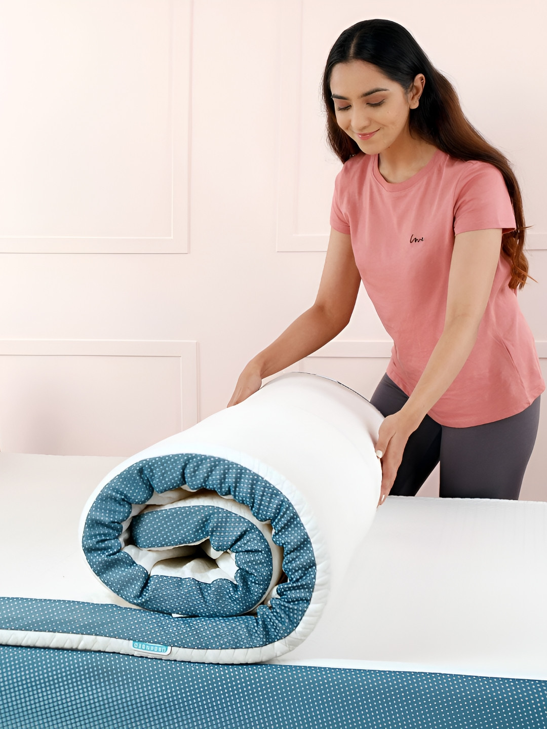 

UrbanBed White Cotton Water Resistant Mattress Topper