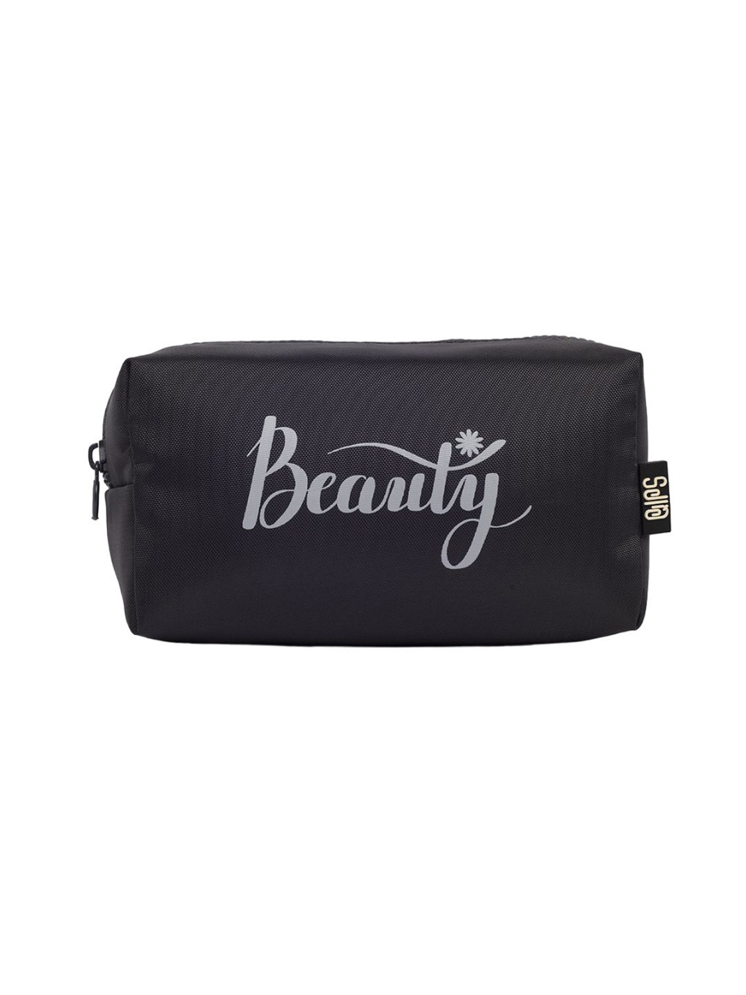 

QIPS Printed Waterproof Pouch Travel Accessory, Black