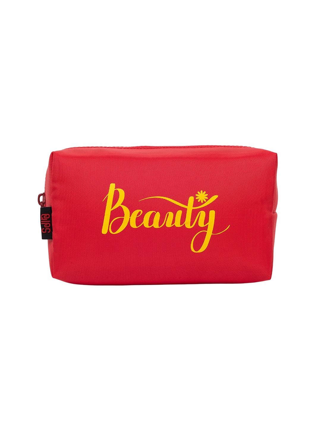 

QIPS Printed Waterproof Pouch Travel Accessory, Red
