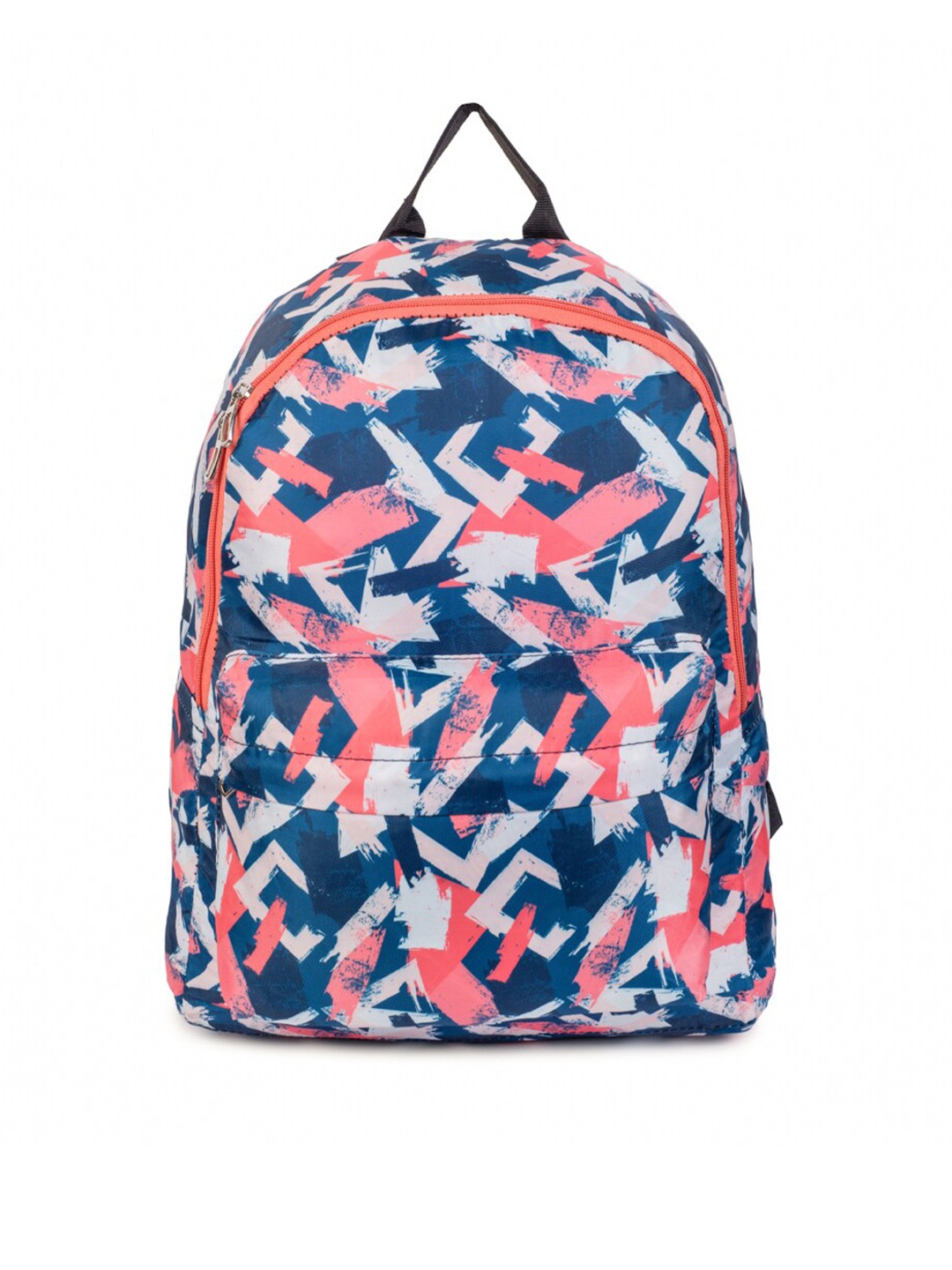 

QIPS Kids Graphic Printed Backpack, Navy blue