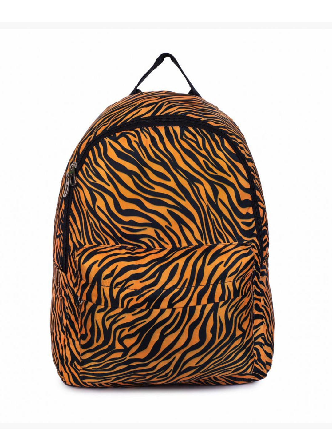 

QIPS Unisex Kids Printed Large Backpack, Brown