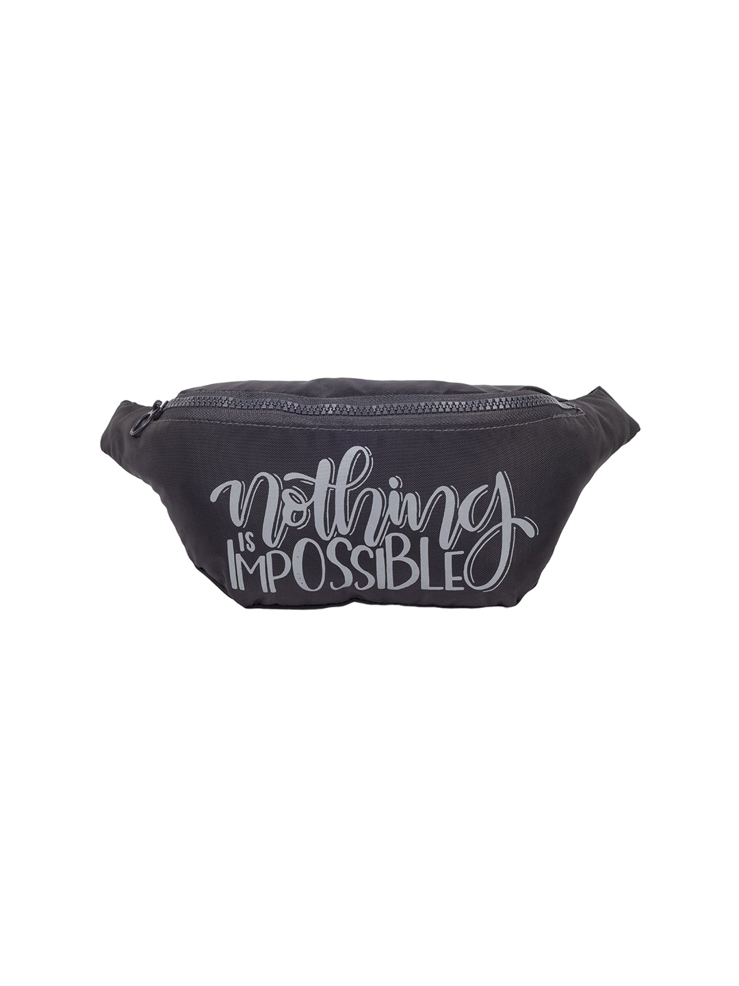 

QIPS Printed Detail Bum Waist Pouch, Black