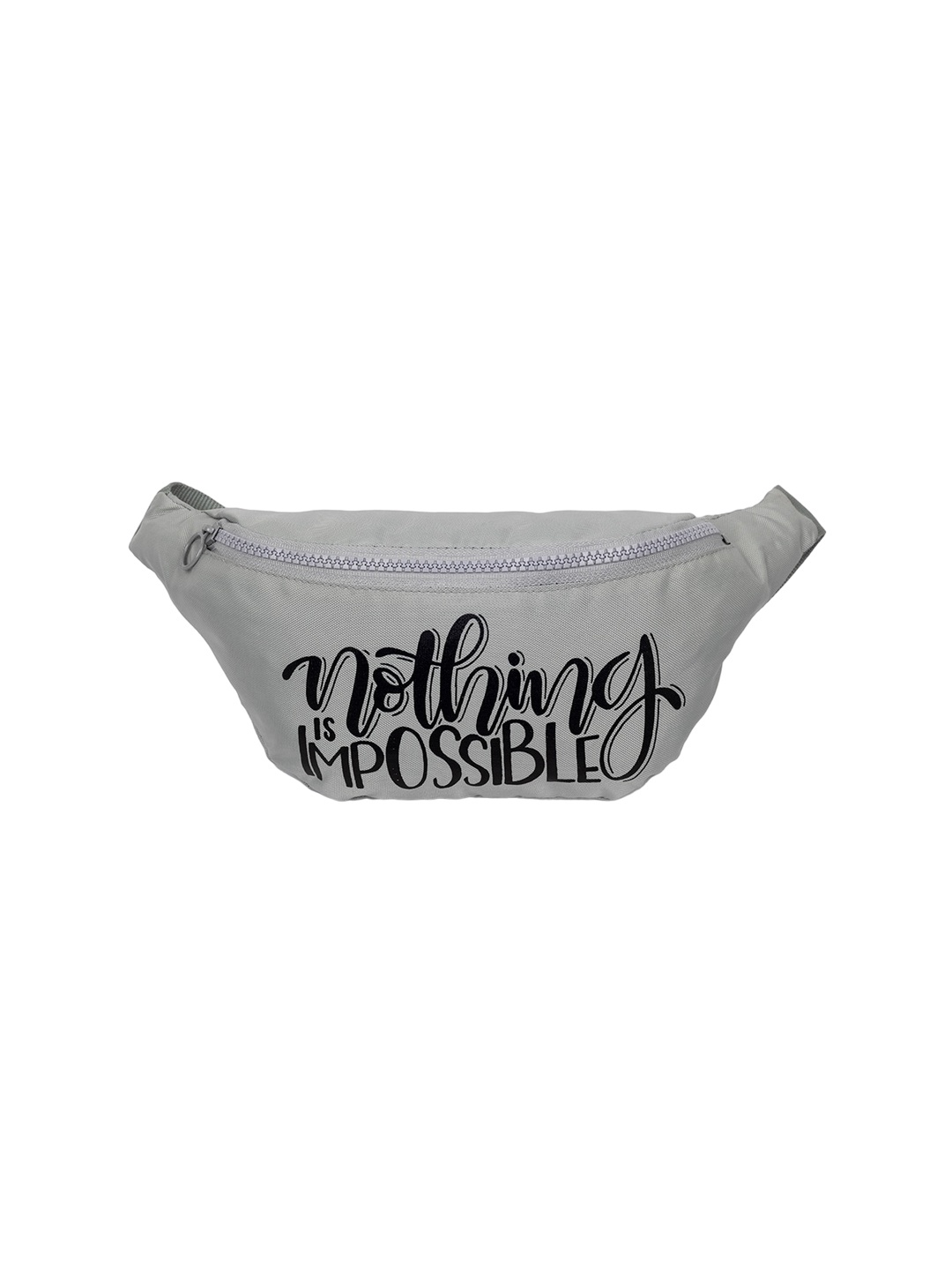

QIPS Printed Waist Pouch, Grey