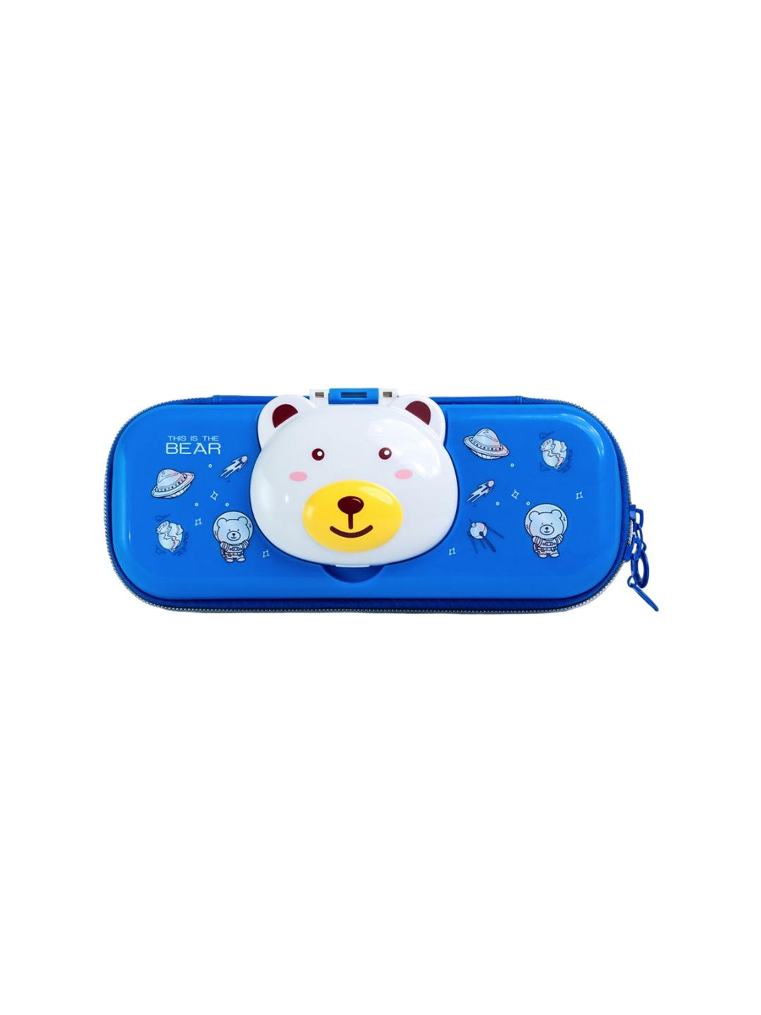 

QIPS Self Design Pen Cases Stationery, Blue