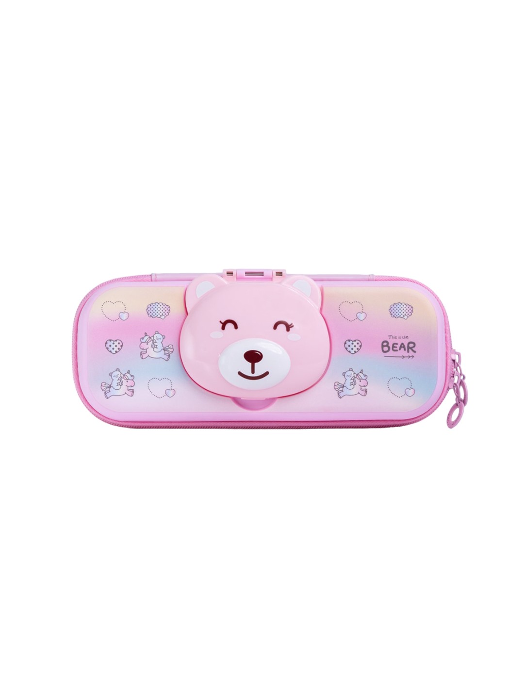 

QIPS Self Design Pen Cases Stationery, Pink