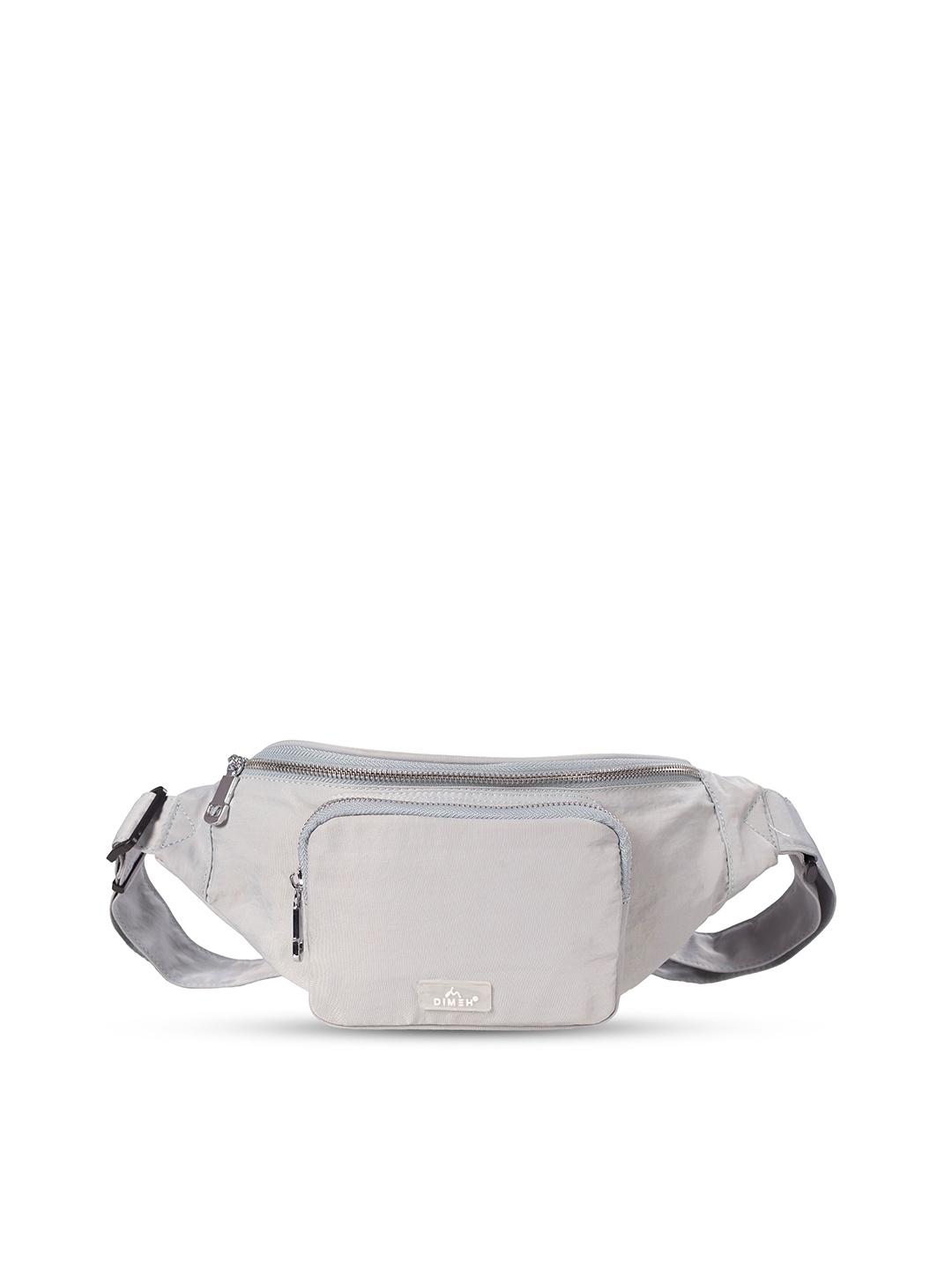 

DIMEH Men Sleek Water Resistant Waist Pouch, Grey