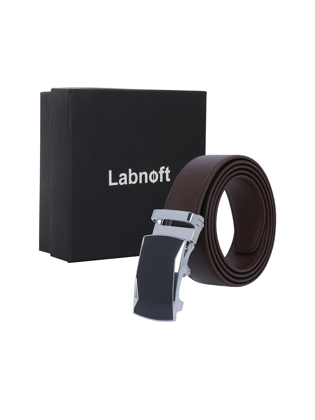 

Labnoft Men Formal Belt, Brown