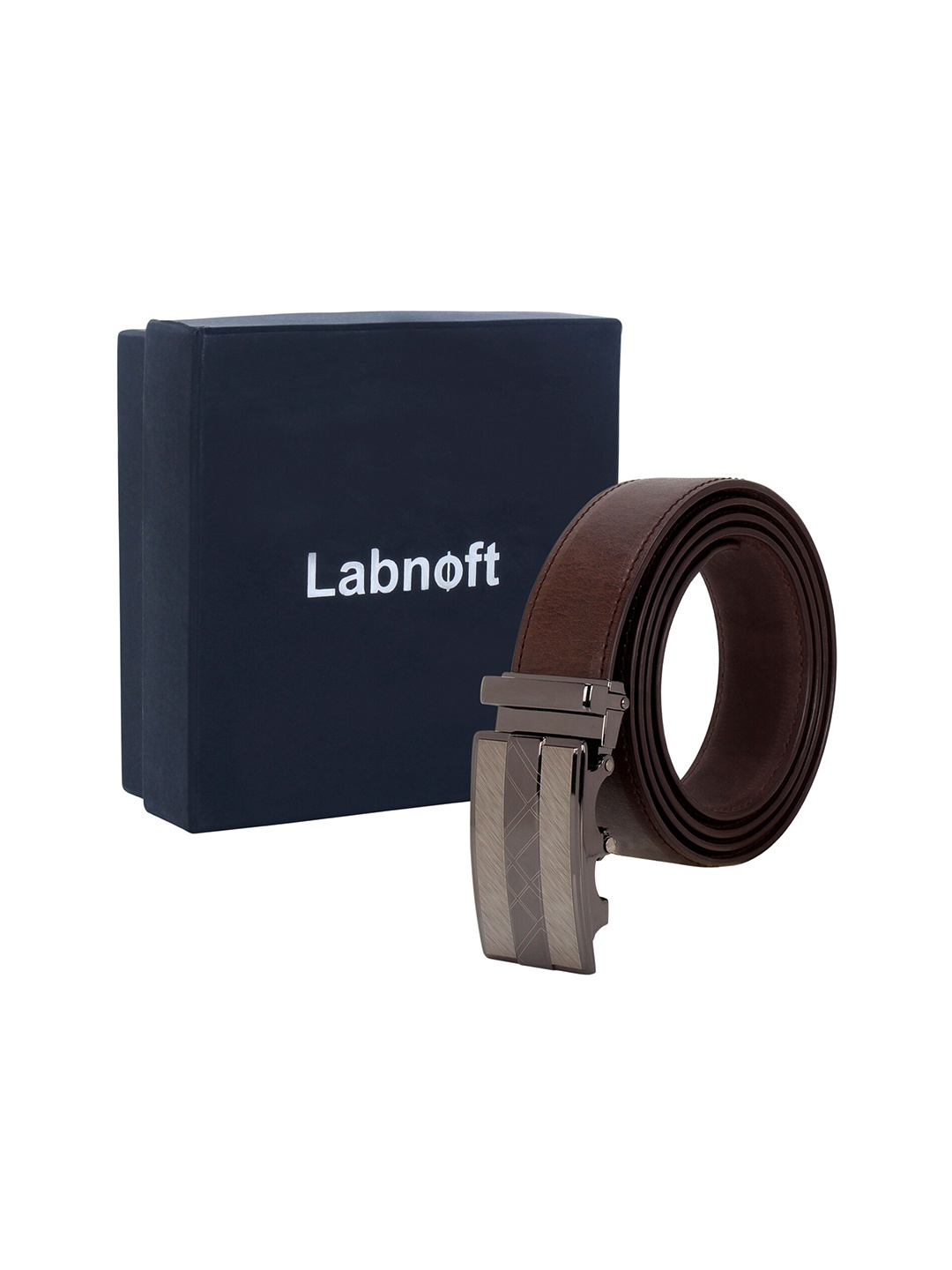 

Labnoft Men Formal Belt, Brown