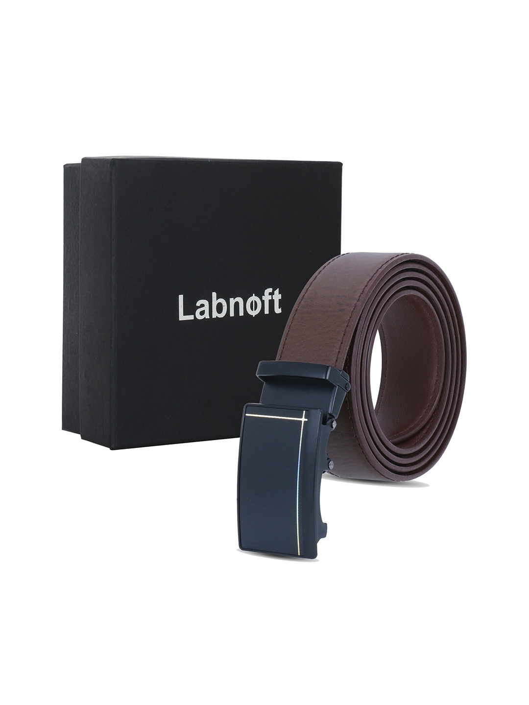 

Labnoft Men Formal Belt, Brown