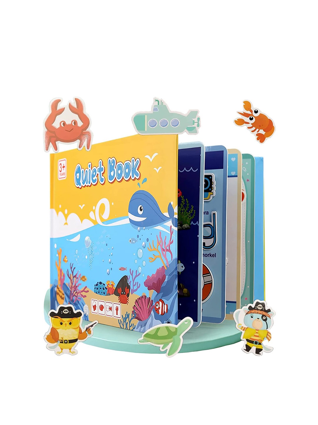 

Kidology Unisex Kids Educational Book Toy, Yellow