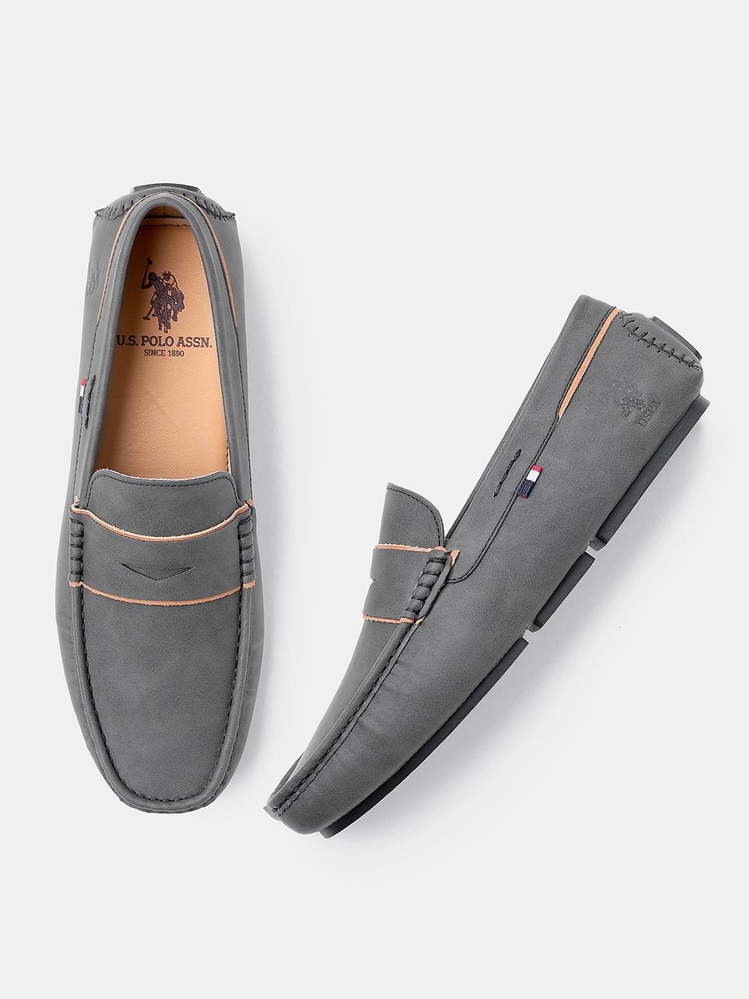 

U.S. Polo Assn. Men MIRANO 4.0 Loafers, Grey