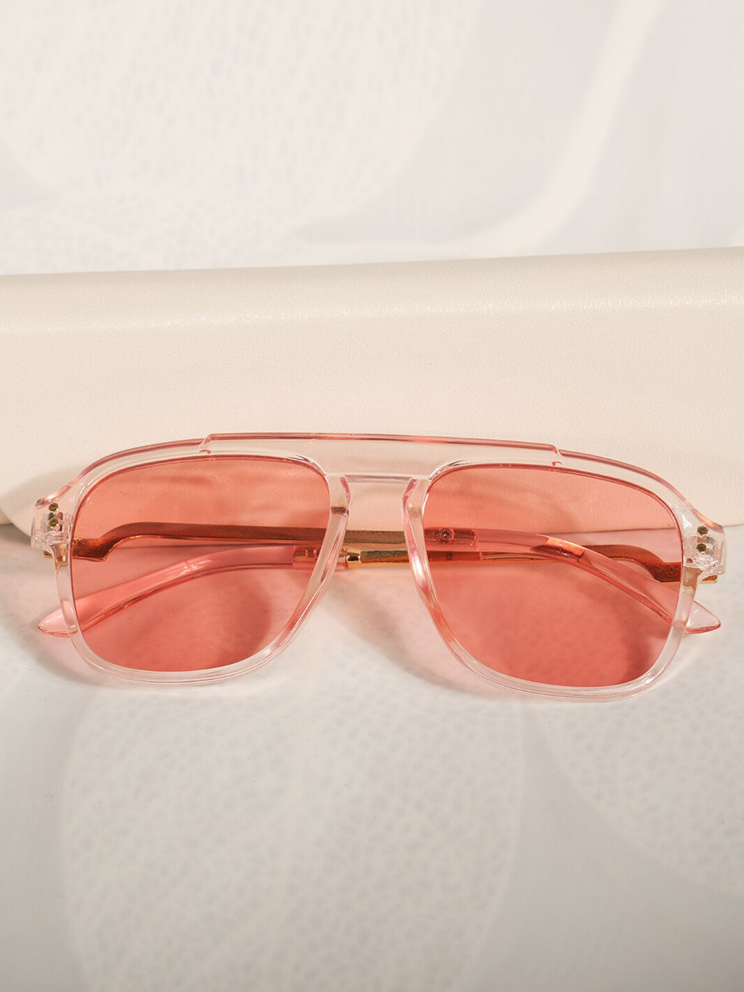 

DukieKooky Kids Aviator Sunglasses with UV Protected Lens DKSG467A, Pink