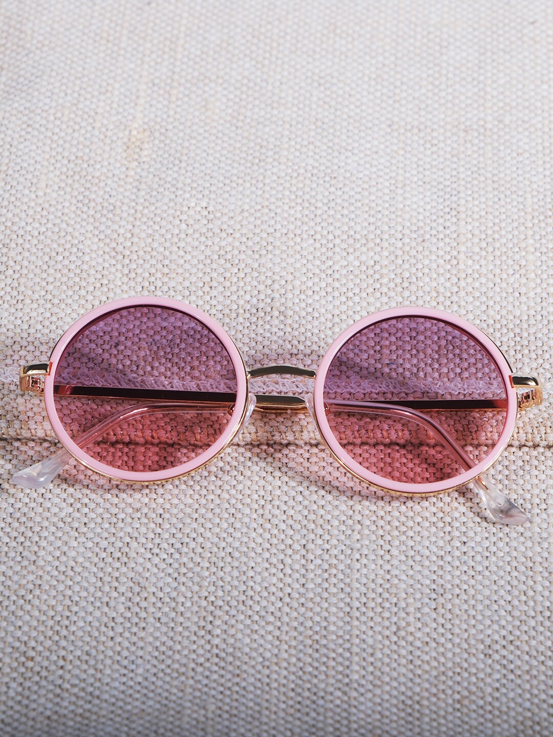 

DukieKooky Kids Round Sunglasses with UV Protected Lens DKSG478F, Pink