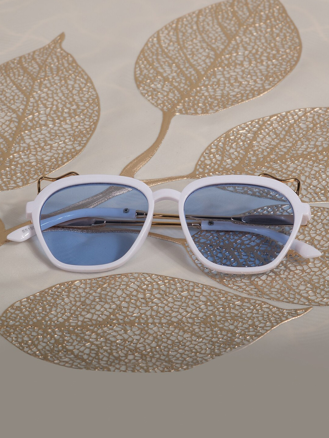 

DukieKooky Kids Square Sunglasses with UV Protected Lens DKSG472B, Blue