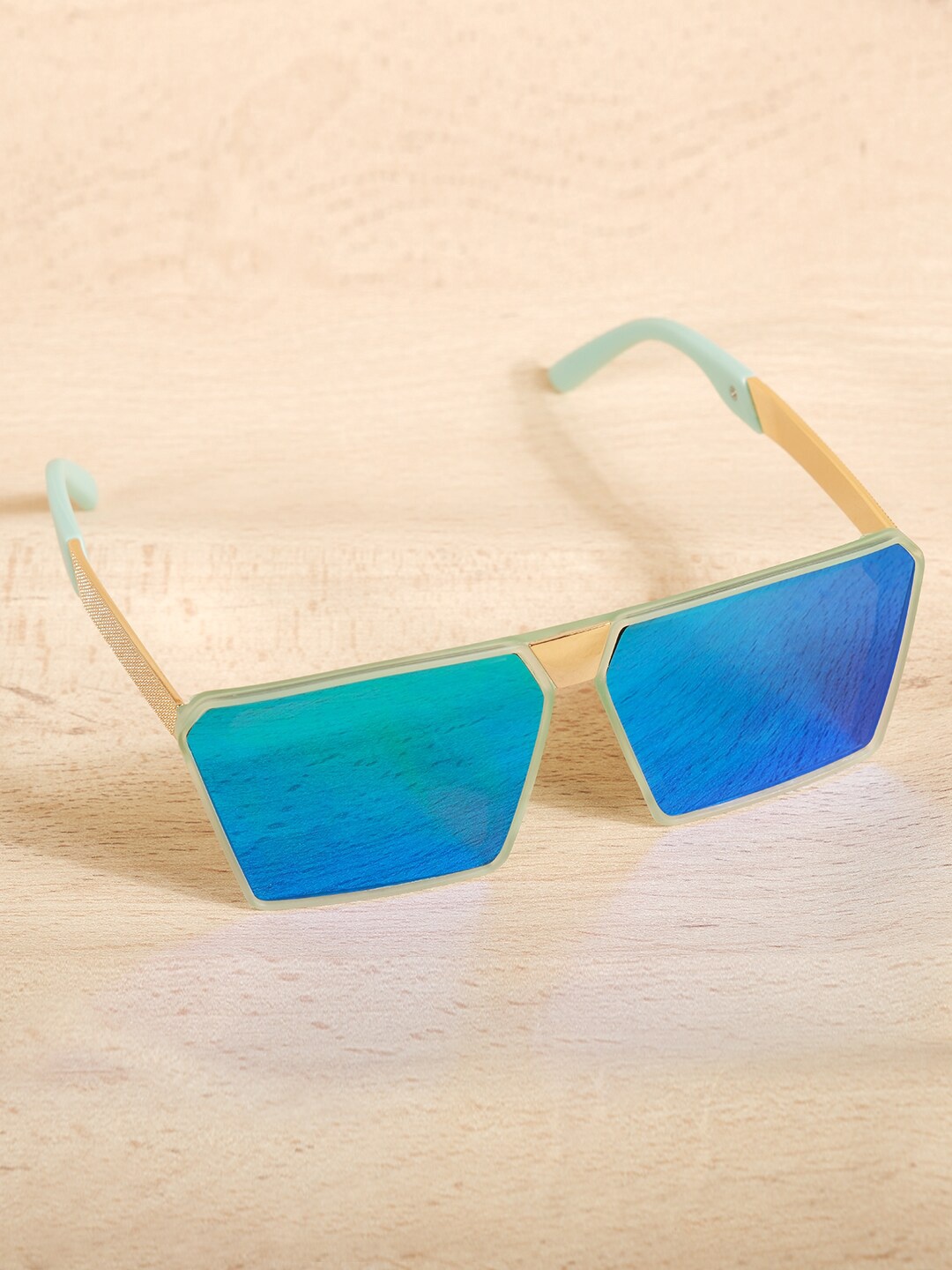 

DukieKooky Kids Shield Sunglasses with UV Protected Lens DKSG459D, Blue