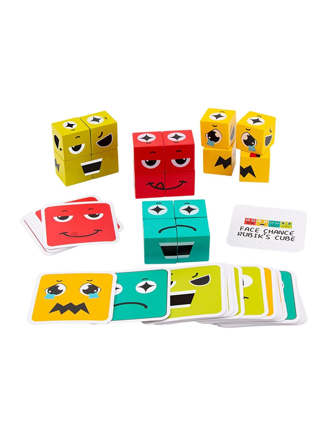 

Kidology Unisex Kids Emoji Cube Toys, Red