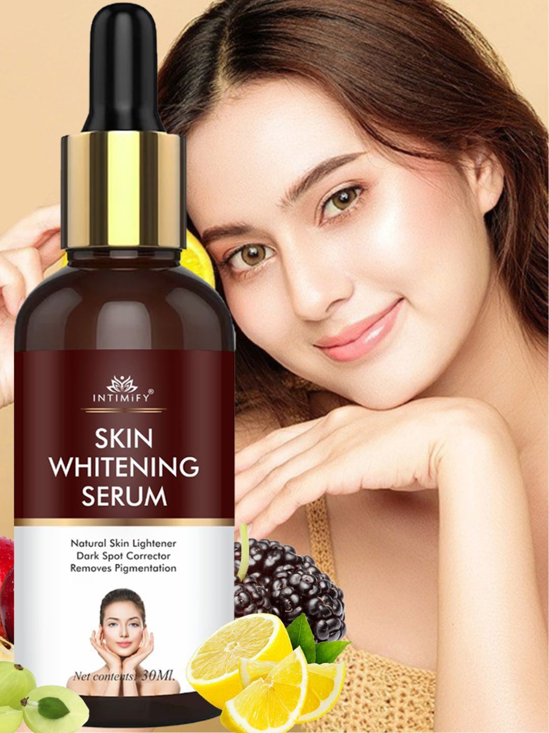 

INTIMIFY Skin Whitening Serum - 30 ml, Transparent