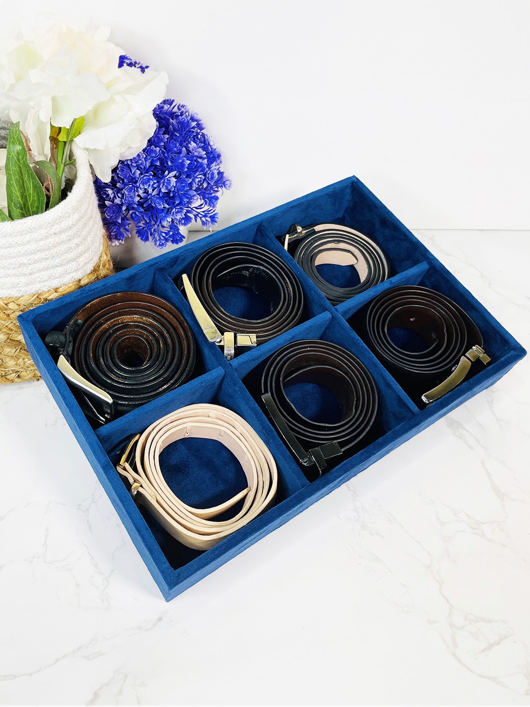 

La Trove Blue Regular Drawer Organiser