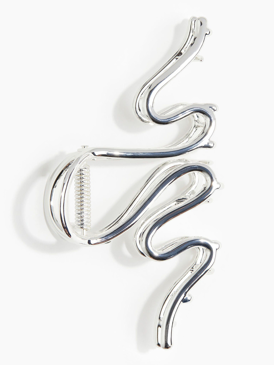 

H&M Women Wavy Hair Claw Clip, Silver