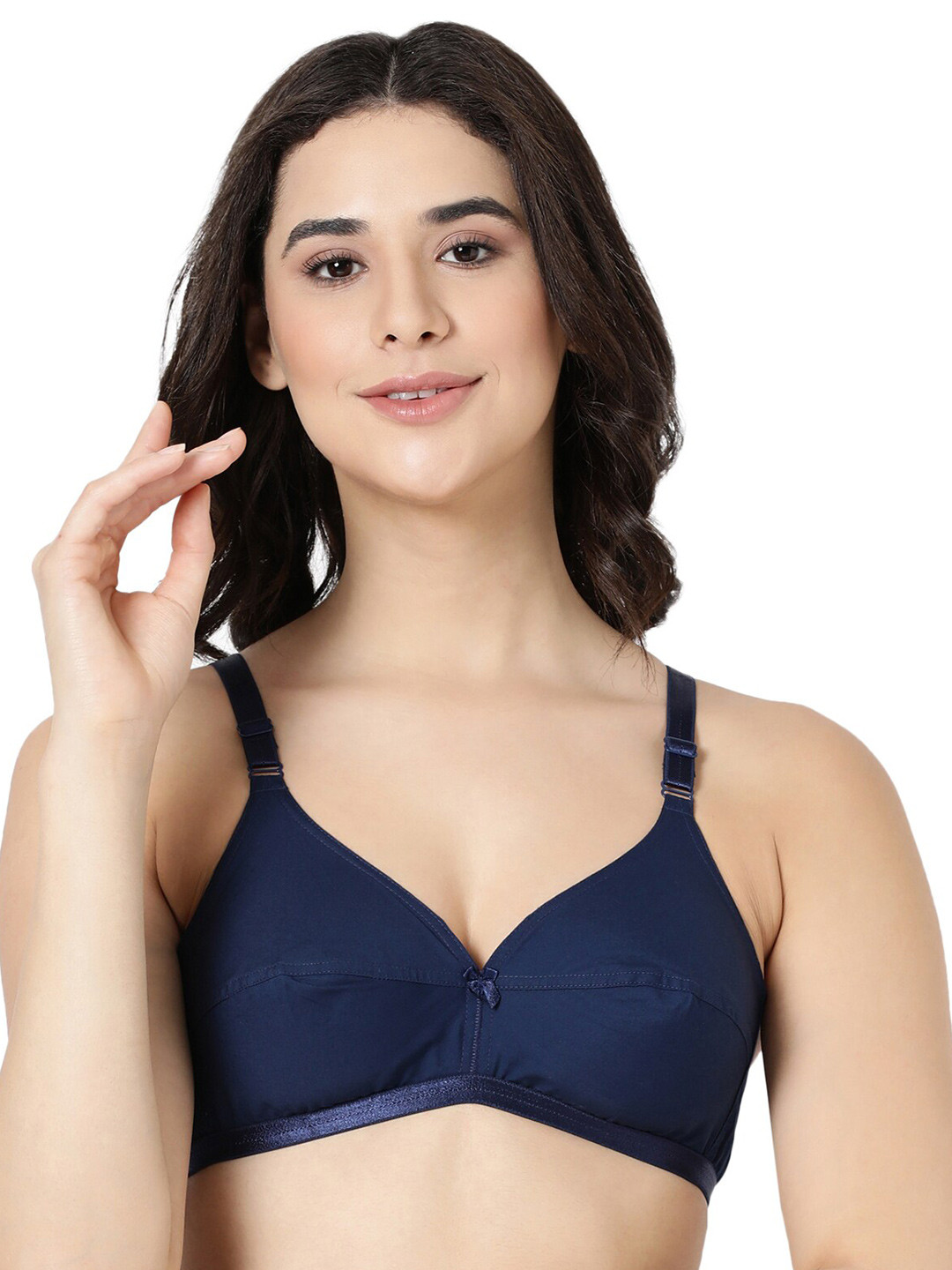 

BLOSSOM Bra Medium Coverage, Navy blue