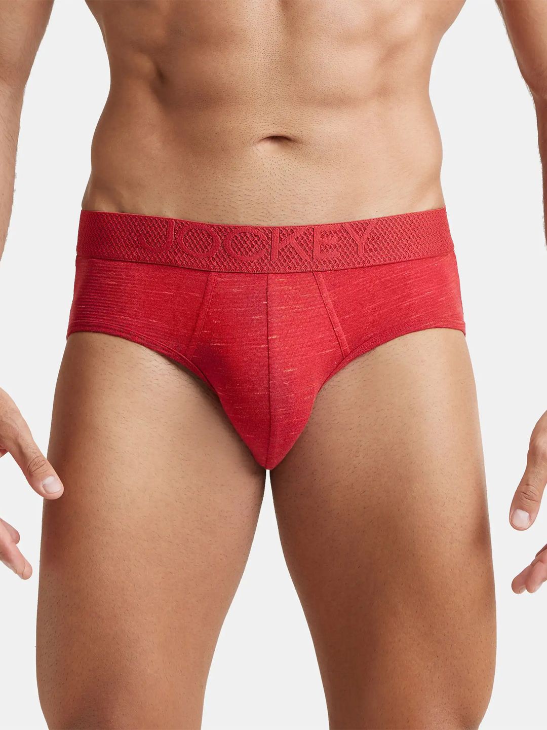 

Jockey Breathable Mesh Briefs LM05-0105-RMTML, Red