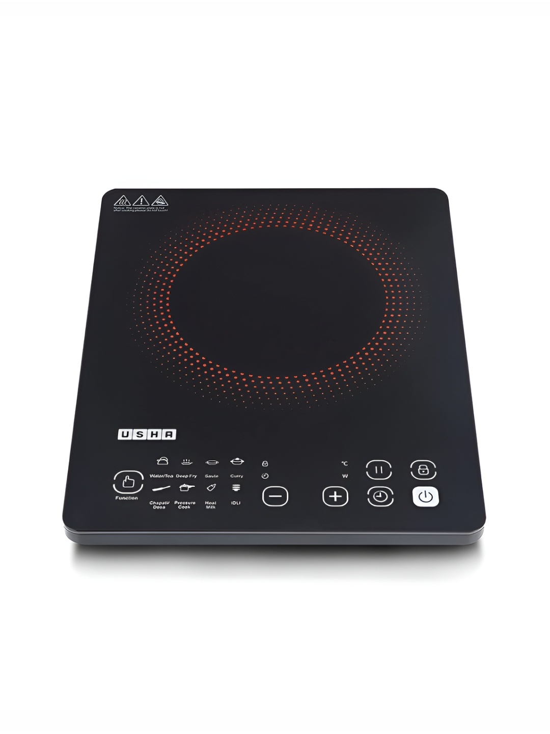

Usha Black Aluminium 2000 Watts Induction Cocktop