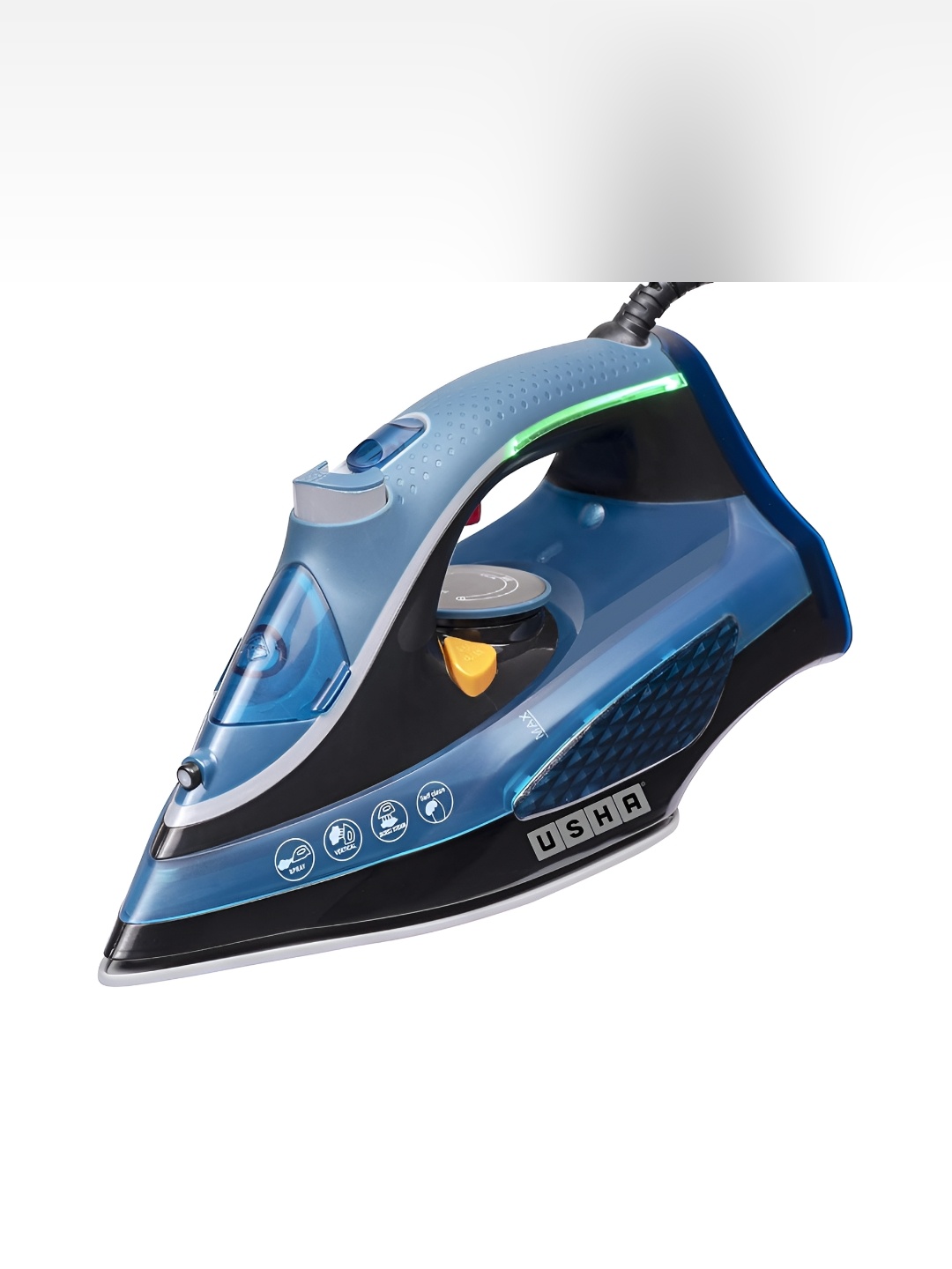 

Usha Aqua Glow Blue Smart Steam Iron