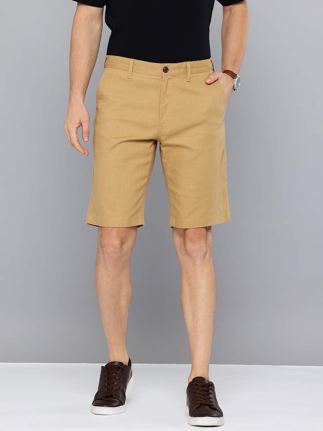 

Indian Terrain Men Shorts, Khaki