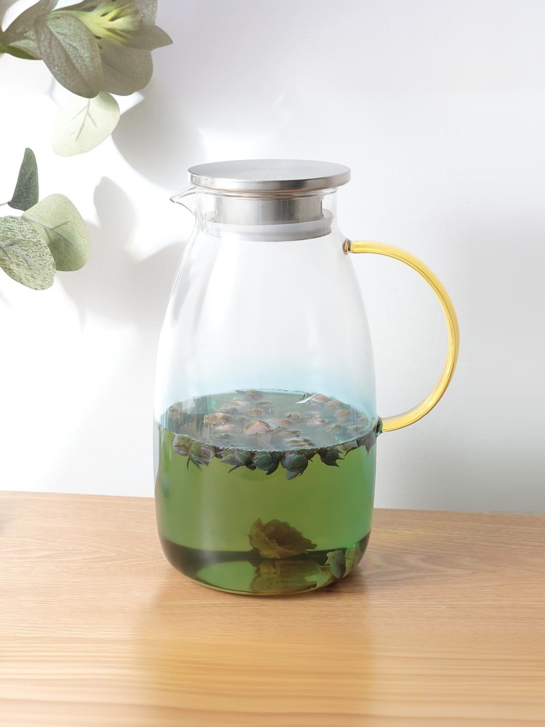 

UMAI Blue Heat Resistant Water Jugs With Lid & Handle 2.1L