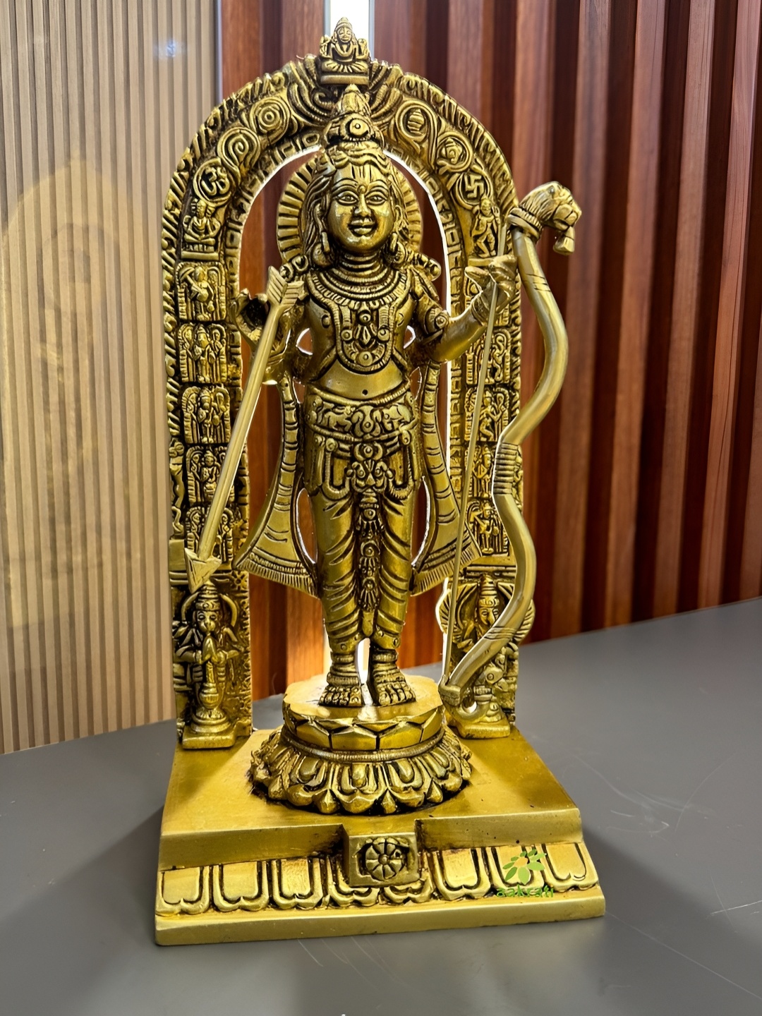 

Aakrati Yellow Brass Religious Idol Showpiece