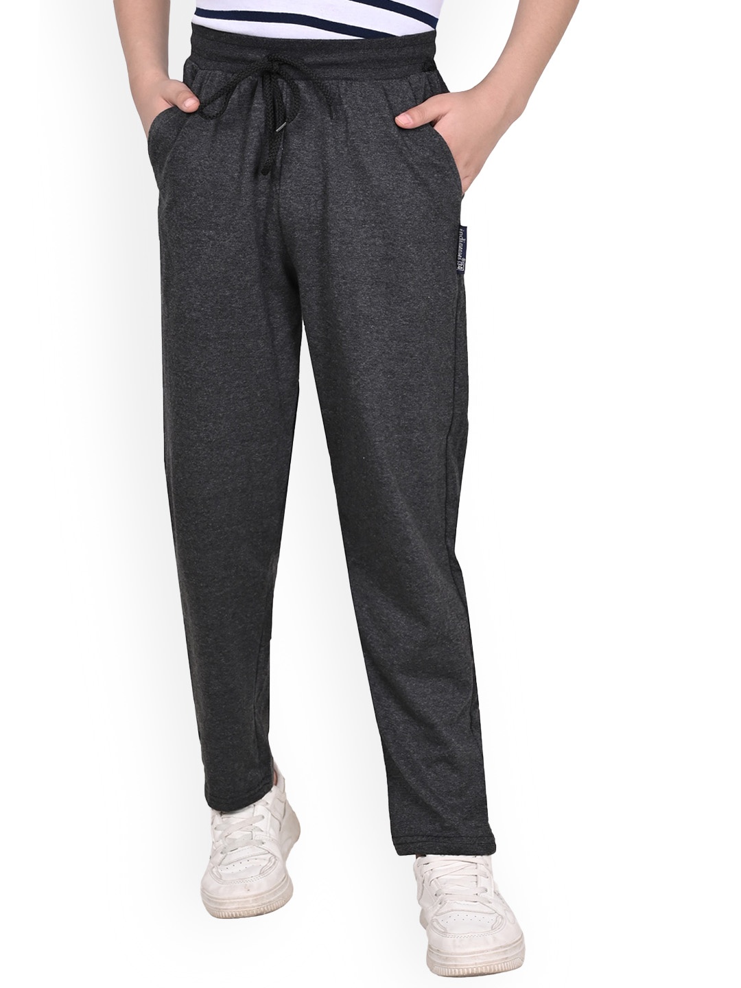 

BAESD Boys Cotton Track Pants, Black