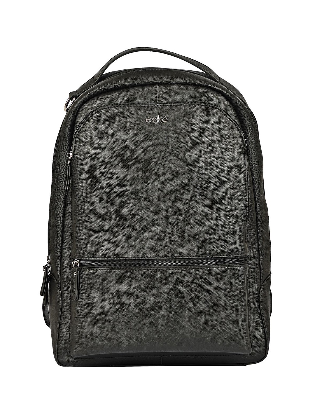 

Eske Unisex Leroy 15 Inch Solid Large Backpack, Black