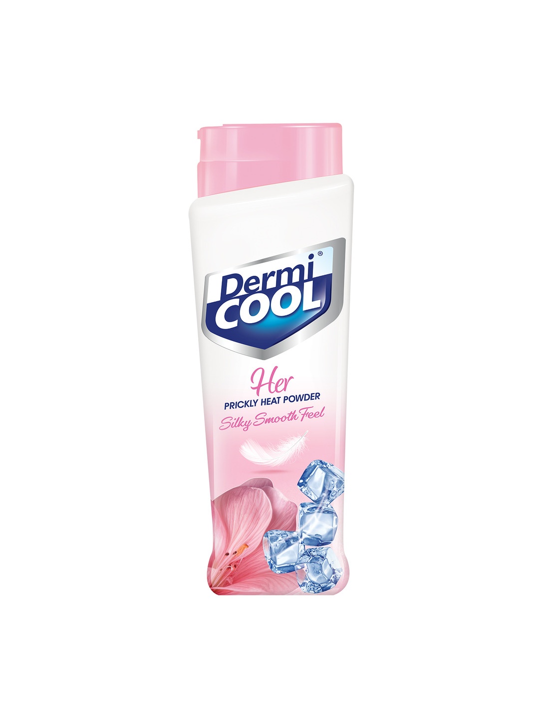 

DermiCOOL Her Prickly Heat Talcum Powder - 400g, Pink