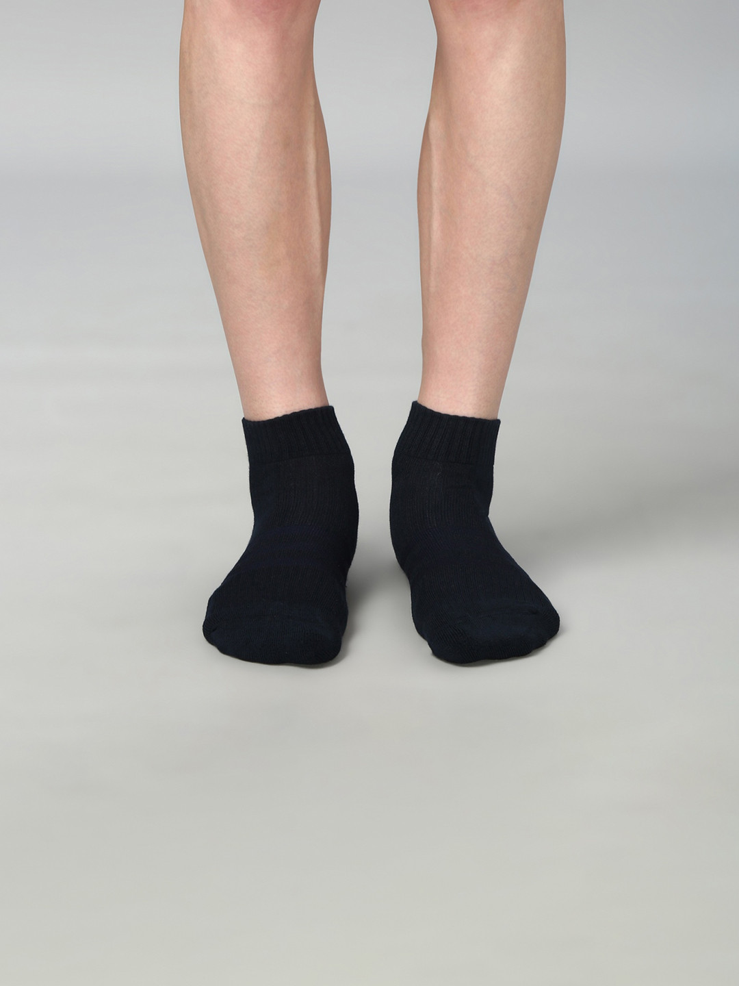 

Van Heusen Men Typographic print Cotton Calf-Length Socks, Navy blue