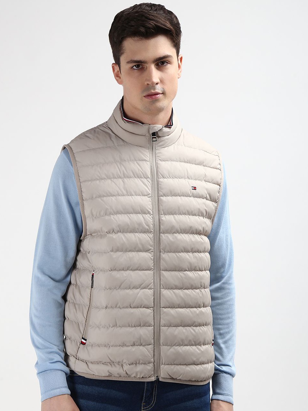

Tommy Hilfiger Men Quilted Jacket, Beige