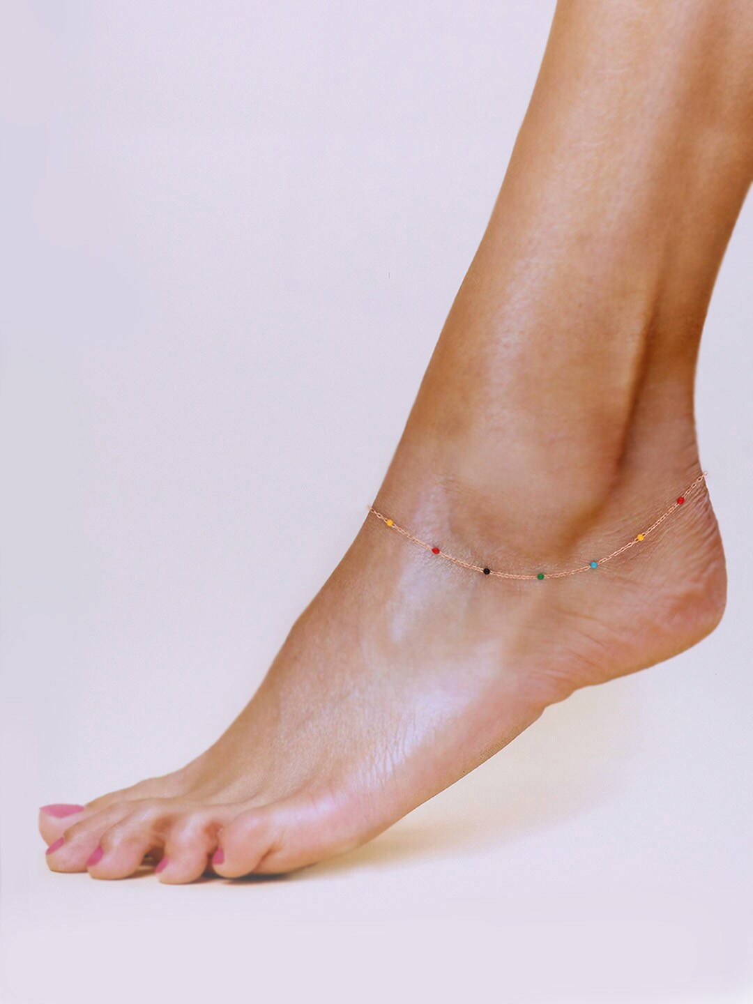 

KAI JEWEL Rose Gold-Plated Anklet