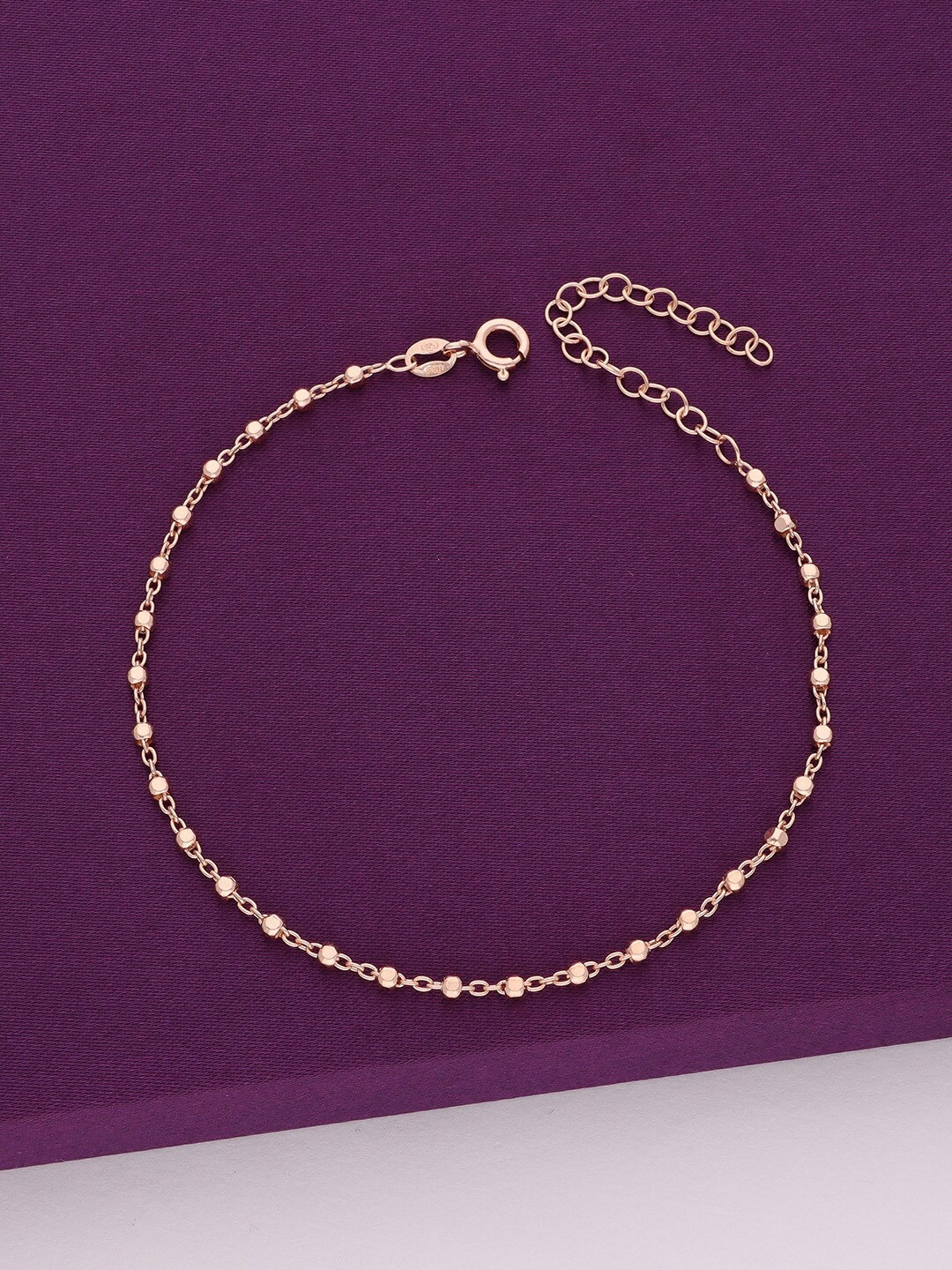 

KAI JEWEL Rose Gold-Plated Anklet