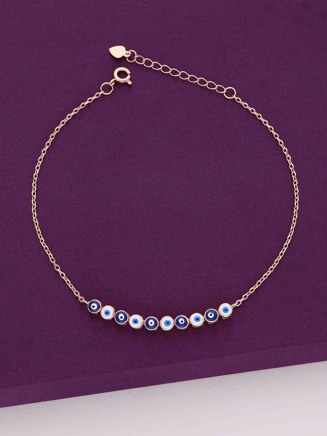 

KAI JEWEL Rose Gold-Plated Anklet