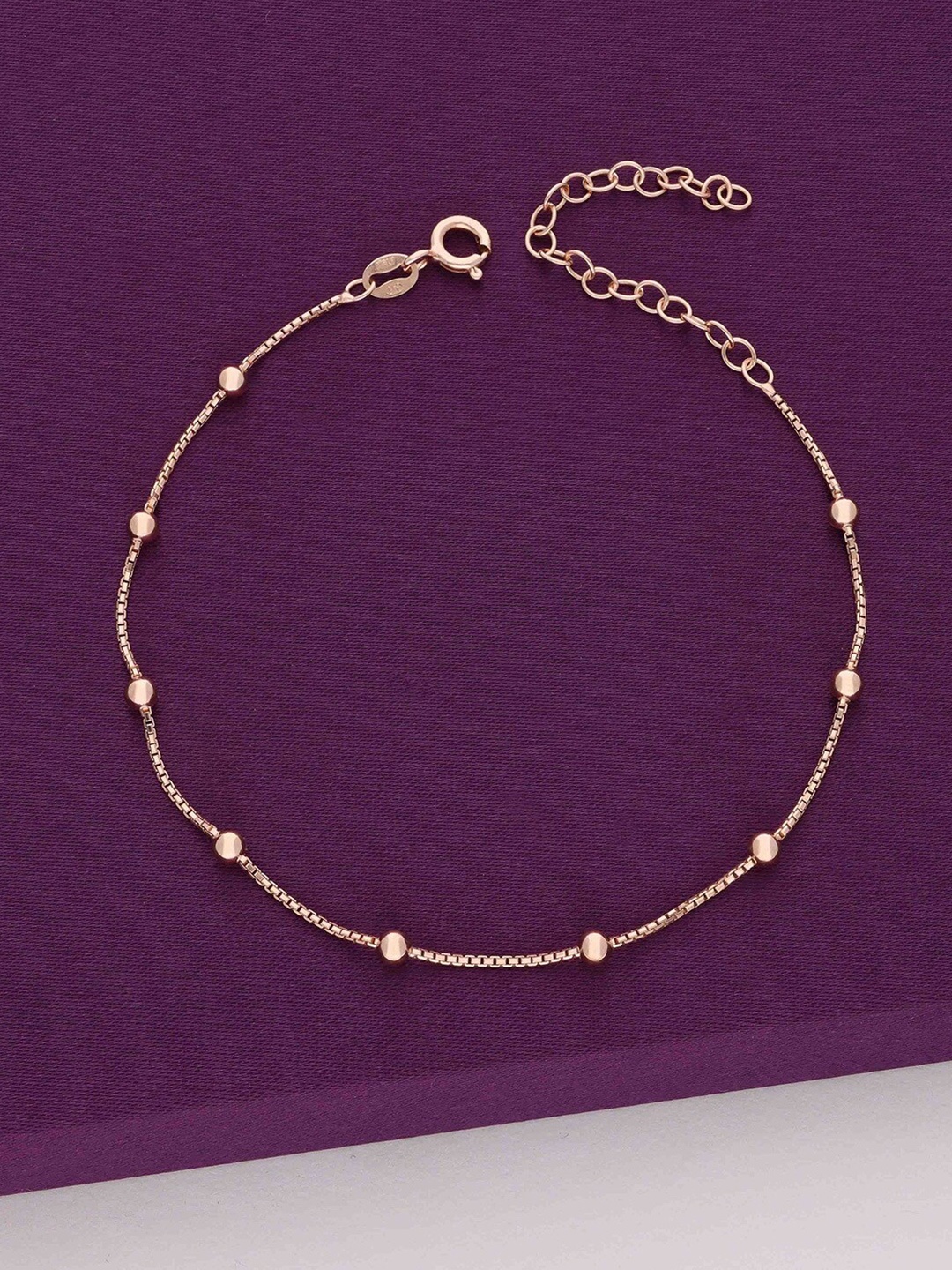 

KAI JEWEL women Anklet, Rose gold