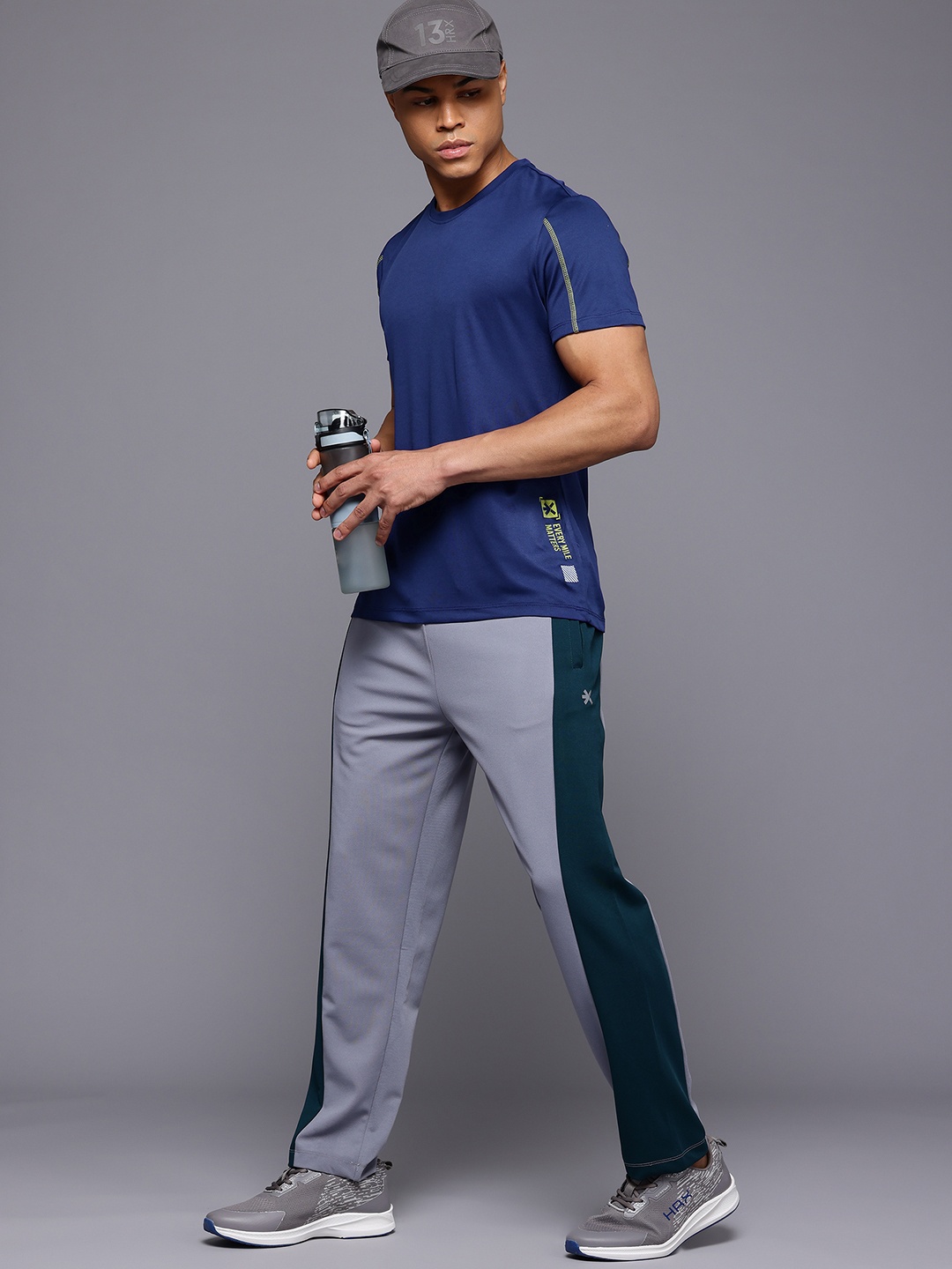 

HRX by Hrithik Roshan Rapid-Dry Running T-shirt, Blue