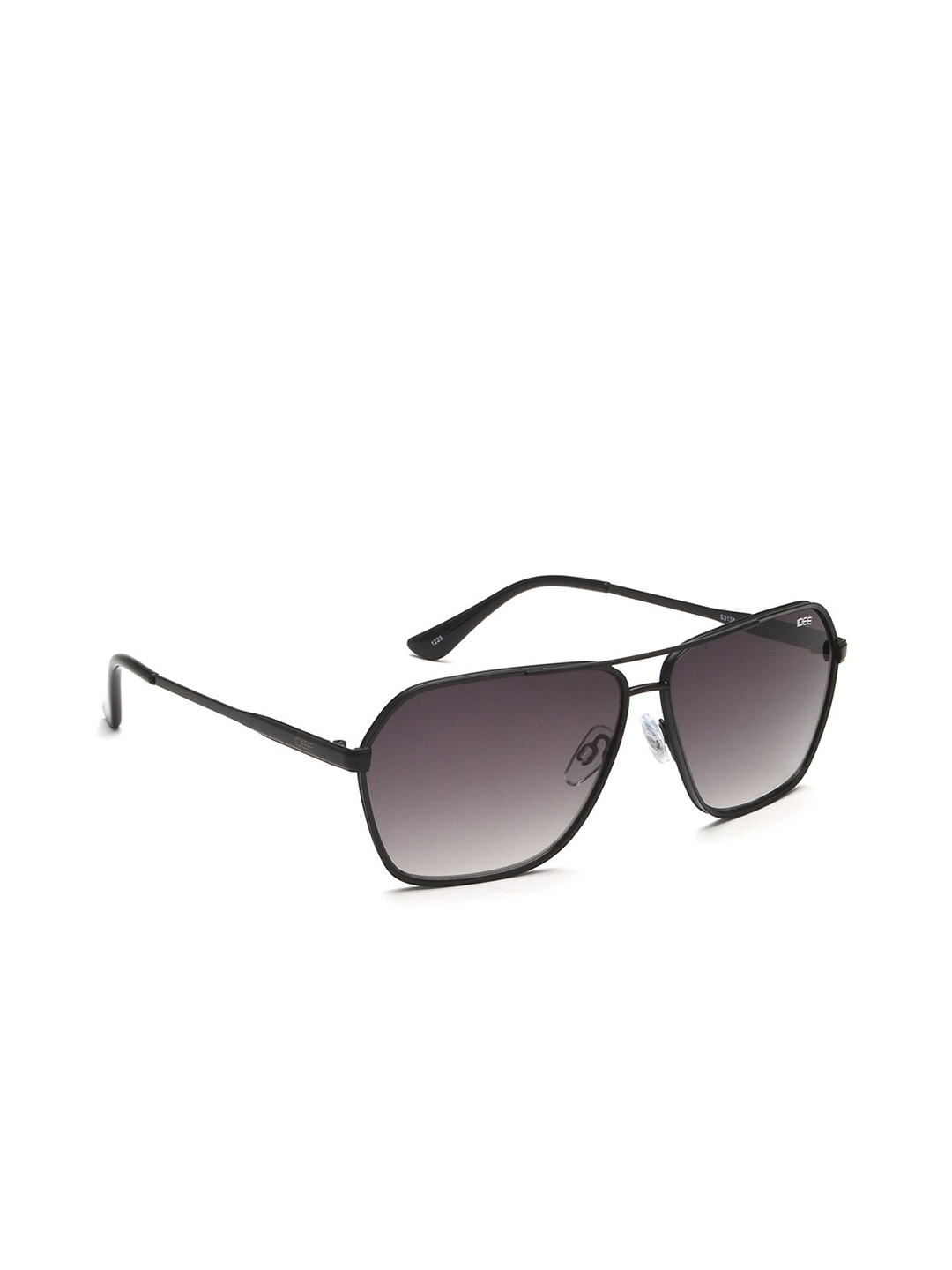 

IDEE Men Aviator Sunglasses with UV Protected Lens IDS3134C1SG, Brown