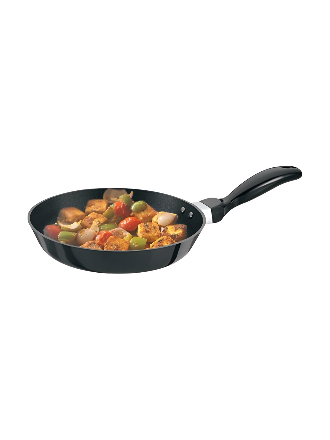 

Savya Home Black Aluminium Non Stick Fry Pan