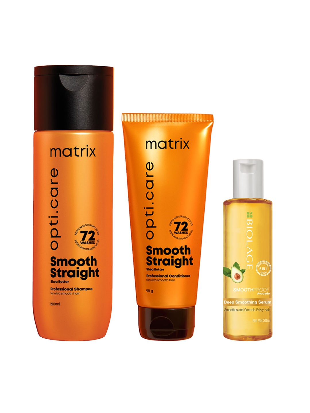 

MATRIX Opti.Care Combo with Free Hair Serum, Orange