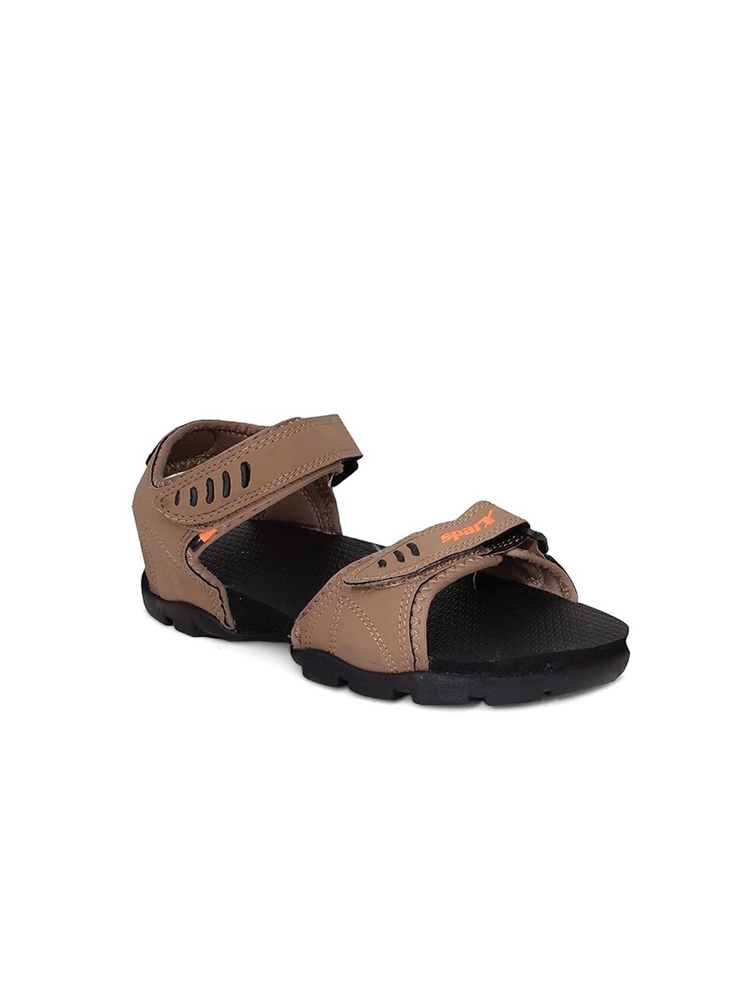 

Sparx Men Textured Sports Sandals, Camel brown